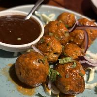 Tandoori mushrooms   at Jugnu's Little India  in Wellington