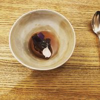 Dessert at KLE in Zurich