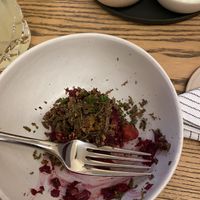 Beetroot starter at KLE in Zurich