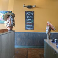 In the restaurant at Migrants in Madison