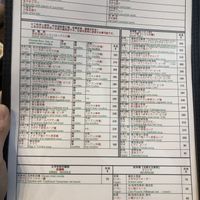 Additional menu without pictures  at Fēng Wèi Tíng 豐味亭 in Taipei