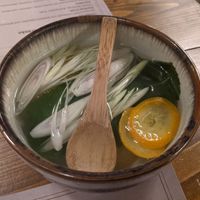 Special tea with lemongrass, mint, and kumquat. Very good! at Ngon Ngon in Cologne