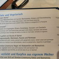 Menu at Reichsküchenmeister Restaurant in Rothenburg Ob Der Tauber