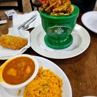 TriFongo, empanada, rice&beans at The Earthy Kitchen in Orlando