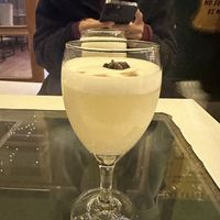 Pisco sour  at Lounge del Brujo Vegan Kitchen & Bar Cayma in Arequipa