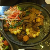 Anticuchos at Lounge del Brujo Vegan Kitchen & Bar Cayma in Arequipa