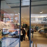 Outside at Loving Hut - Na Porici in Prague