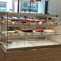 They also have a coffee station at Loving Hut - Na Porici in Prague