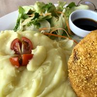 nom nom NOMMMMM at Loving Hut - Na Porici in Prague