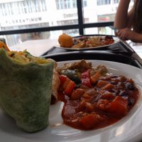 Dinner at Loving Hut - Na Porici in Prague