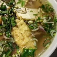 Best pho in da world!!!:) at Loving Hut - Na Porici in Prague