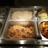 Buffet options at Loving Hut - Na Porici in Prague