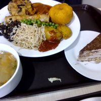 Buffet, soup and tiramisu at Loving Hut - Na Porici in Prague