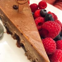 they have the best raw cakes at Loving Hut - Na Porici in Prague