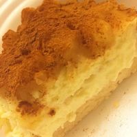 fantastic apple cake.  at Loving Hut - Na Porici in Prague