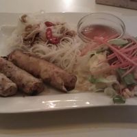 spring rolls at Loving Hut - Na Porici in Prague