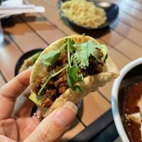 Vegan taco at JINYA Ramen Bar in San Jose