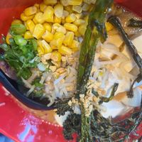 Vegan Flying Harvest Ramen at JINYA Ramen Bar in San Jose