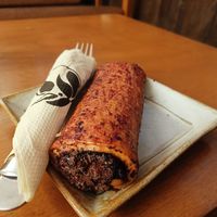 Don’t tell anyone, but the Chocolate Blueberry Danish is amazing   at Coffee Ideas in Auroville