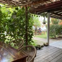 Location  at Moochie's Cafe in Weligama