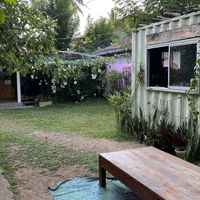 Outside   at Moochie's Cafe in Weligama