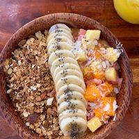 Tropicool bowl!  at Moochie's Cafe in Weligama