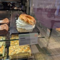 Vegan Semla at Espresso House in Soenderborg