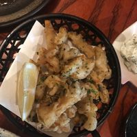 Vegan Calamari with Tartar sauce at Itadakizen in London