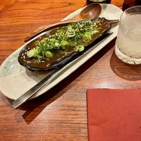 Miso glazed aubergine   at Itadakizen in London