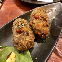 Tofu and Mushroom Croquettes   at Itadakizen in London