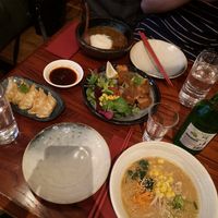 Gyoza, tofu nuggets, miso ramen and curry at Itadakizen in London
