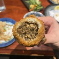 Tofu & Mushroom Croquette  at Itadakizen in London