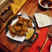 VEGAN CALAMARI WITH TARTAR SAUCE at Itadakizen in London