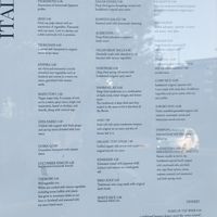 Menu (June 2023) at Itadakizen in London