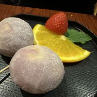 mochi passion fruit  at Itadakizen in London