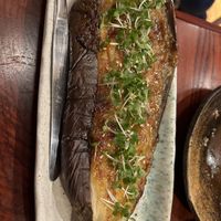 melanzana glassata al miso   at Itadakizen in London