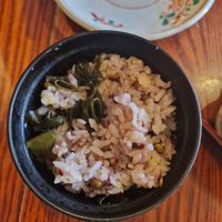 Han rice - a bit more exciting than the plain rice at Itadakizen in London