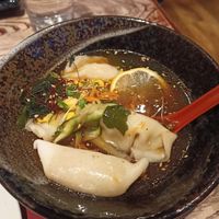 Dumpling soup at Itadakizen in London