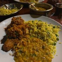 Main Dhal Meal at Indian Summer in Basseterre