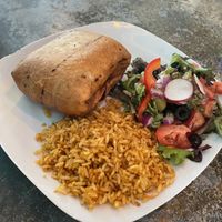 Vegan chimichanga   at Old Town Mexican Cafe in Key West