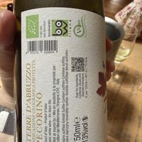 Vegan wine   at House of Plates in Castlebar