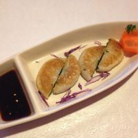 Chive dumplings at Jewel of Siam in Orland Park