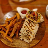 Mushroom Soya Wrap at Soul Food in Kandy