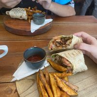 Mushroom soya wrap   at Soul Food in Kandy