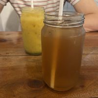 Strawberry ice tea  at Soul Food in Kandy