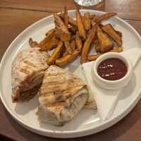 Jackfruit wrap  at Soul Food in Kandy