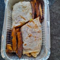 Wrap with advocado at Soul Food in Kandy