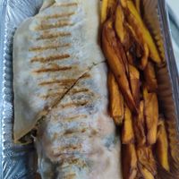 jackfruit wrap at Soul Food in Kandy