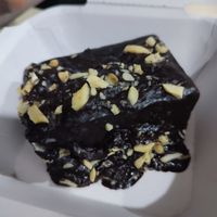 chocolate brownie at Soul Food in Kandy