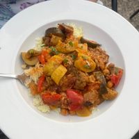 moussaka  at Canal Bistro in Indianapolis